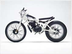 '88 Yamaha DT50MX - “Cocaine White” - Pipeburn - Purveyors of Classic Motorcycles, Cafe Racers & Custom motorbikes