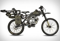 A new American startup company called Moto Fusion have created the ultimate, homemade speed-junkie vehicle: the MotoPed. The two-wheel, powersport product combines a downhill mountain bike with 