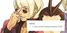 Ace Attorney Text Posts