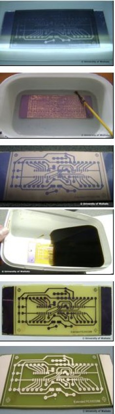Activity of the day: Make a printed circuit board