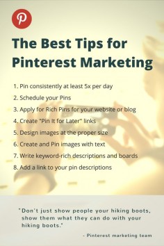 All the Pinterest Marketing Tips We Tried and Tested … and which ones worked best!