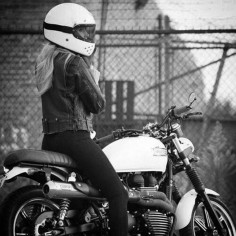 Anchor & Bolts #motorbike #motorcycle #girl