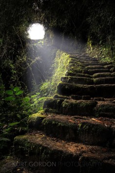 Ancient Inca Stone Staircase
