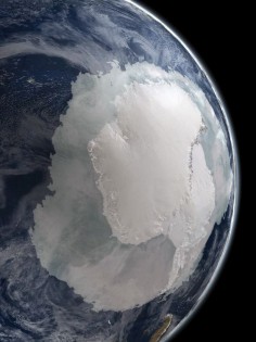 Antartica from space by NASA
