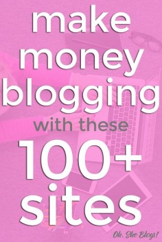 Are you a new blogger? Do you wonder how to make money blogging? Look no further than this list! We share 100+ companies that will help you make money from your blog, as well as our insider tips for getting started! Believe me: If you want to make money from your blog, you can't afford to miss this list!