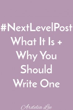 Are you ready to create drool-worthy, ultra-valuable blog posts that your readers will love? Then you’re ready to write a #NextLevelPost. Find out what it is and why you should write one. You’ll up your blogging game in no time and position yourself as an expert on your topic. Sound amazing? Then click through to start your journey down the path to a #NextLevelPost.