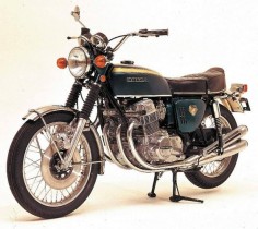August 1969: Honda CB750 Fore