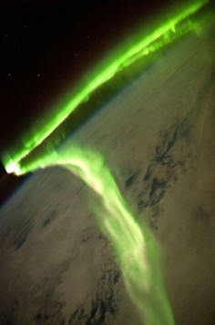 Aurora Borealis (as seen from the International Space Station)