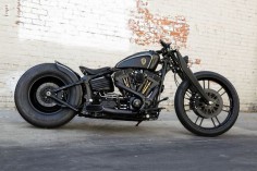 Awesome! Harley Davidson Softail Rocker Bobber by Rough Crafts #motorcycles #bobber #motos | 