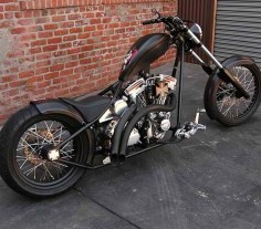 Awesome old and new school style chopper from WWC.