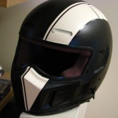 bandit helmet custom paint stripe