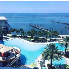Beautiful view from the Hard Rock in Biloxi, Mississippi #MSCoastLife