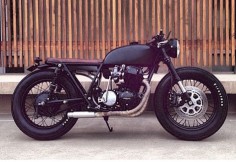 Black on Black Honda CB750 custom build from Seaweed  Gravel and Ugly Motorbikes. Bike of the Century This bike is the most sought bike for Cafe Racers and there is good reason. This bike can be modified in so many ways. The engine is super tight with only 20k miles.