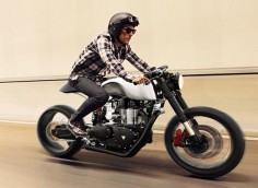 Black Shadow H-E Concept Motorcycle was born out of the idea of combining classic motorcycle design with modern technology.