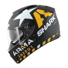 Black/Yellow/White Shark Speed-R Redding Replica Helmet 