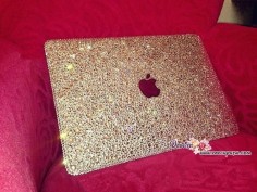 Bling and Stylish MACBOOK Pro / Air / Retina  11" 13" or 15" White by oursonline, $