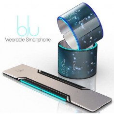 Blu Wearable Smartphone Looks Like a Smart Wristband.