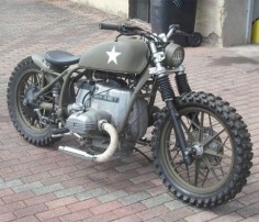 BMW Army Custom---I found it first ♥ pretty sick, something that can launch a hundred ideas for a custom bike