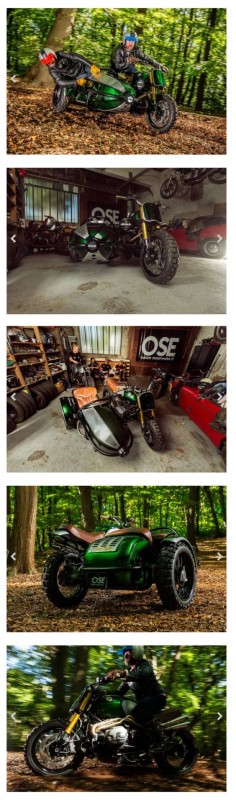 BMW R nineT Scrambler Sidecar - Old School Engineering #motorcycles #scrambler #motos |