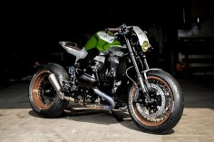 BMW R1200R cafe racer by VTR Customs of Switzerland.