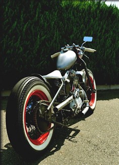 Bobber Inspiration | Harley-Davidson Ironhead Sportster bobber | Bobbers and Custom Motorcycles