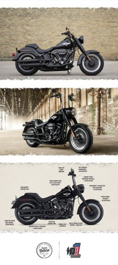 Born to be wild. Built to go the distance. | 2016 Harley-Davidson Fat Boy S