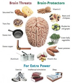 Brain food map