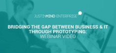 Bridging the gap between business and IT through prototyping – video