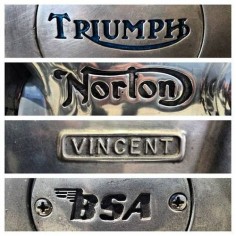 Brit Iron : Triumph Norton Vincent BSA