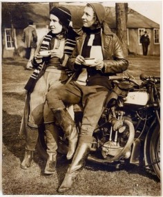 British Motorcycle racing club, Brooklands, March 1932 – via magnoliabox
