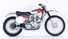 BSA Birmingham Small Arms Ltd starteout in 1800s building bicycles 1947 motocross started in the  BSA was winning till the 70 s (this a 1960) thanks Vintace motocross