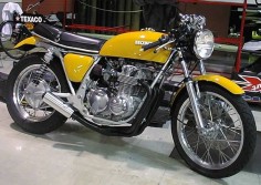 cafe motorcycle seats honda cb750f 1975 | 1975 Honda CB 550 Four  ...