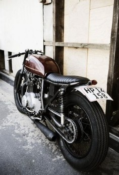 Cafe Racer motorcycle