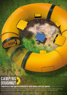 Camping Doughnut – Camp Tent Design by Sungha Lim, Hyunmook Lim & Han Kim