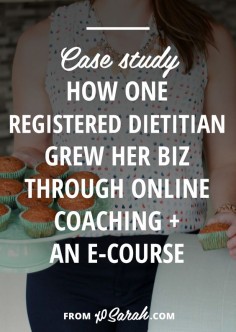 Case Study: How Andrea grew her business through online coaching and an e-course