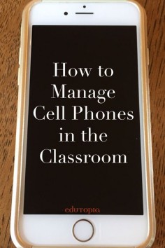 Cell phones aren't going anywhere, so how do you manage their use in the classroom? Blogger Ben Johnson offers some advice. BONUS: The comments are full of teacher-tested tips & tricks.