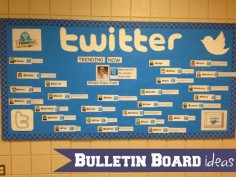 Classroom Bulletin Board ideas. From Marci Coombs Blog #twitter #facebook