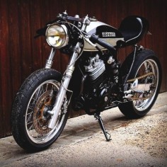 combustible-contraptions: Benelli Cafe Racer #motorcycles #caferacer #motos | 