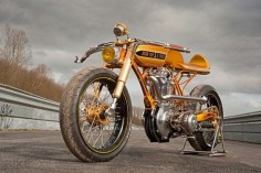 Custom BSA motorcycle