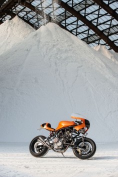 Custom Ducati 900SS Cafe Racer Photographed With True Biker Spirit