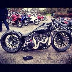Custom Harley | Bobber Inspiration - Bobbers and Custom Motorcycles August 2014