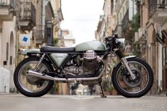 Custom Moto Guzzi 1000 SP by Filippo Barbacane of Officine Rossopuro