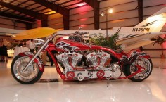 Custom Twin-Engine Motorcycle