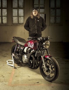 customized CB1100 Honda's throwback CB standard gets a custom blessing from the Church of Choppers.