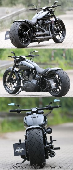Customized Harley-Davidson Softail Breakout by Thunderbike Customs (Germany)