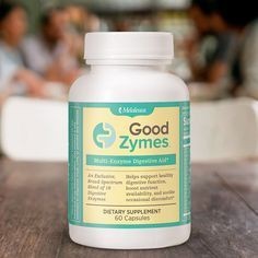 Digestion not working so smoothly? Take back the good times with all-new Good Zymes.