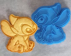 Disney Stitch Cookie Cutter by CrimsonManeCreations on Etsy