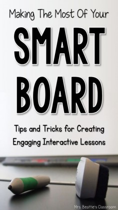 Do you use your SMART Board to its full potential? Click here to learn some easy tips and tricks for creating engaging interactive lessons!