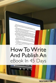 Do you want to write an ebook, but you aren't sure where to start? Click through to see the step-by-step process for writing and publishing an ebook in 45 days. It's a great way to make money and add a new revenue stream to your blog.