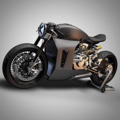 Double espresso! Ducati Corse Panigale 1199 Cafe Racer by Ziggy Moto.
